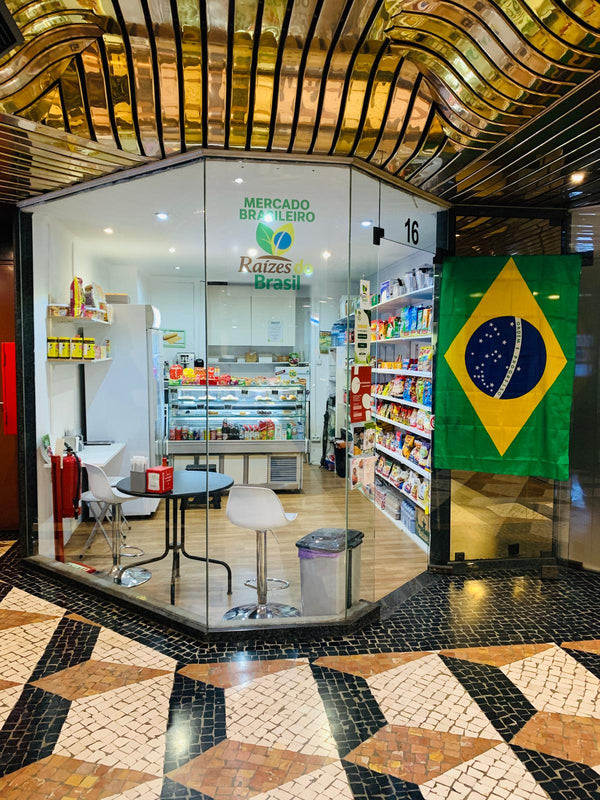 Trespasse de Café e Mercado produtos brasileiros