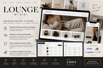 Venda integral de marca de moda online